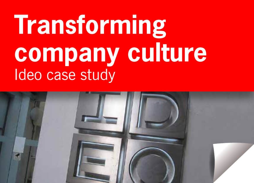 Transforming company culture