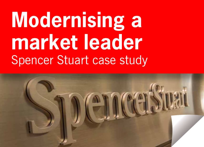 Modernising a market leader
